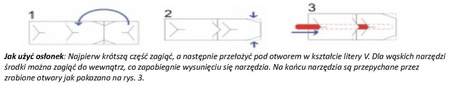 Osłonki plastikowe do sterylizacji narzędzi 10 mm x 60 mm, przeźroczyste, jednorazowe, 1000 szt., Key SURGICAL
