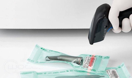 Drukarka etykiet S PRINT do autoklawu BRAVO G4 CEFLA – drukowanie etykiet samoprzylepnych z kodem kreskowym, raporty cykli sterylizacyjnych