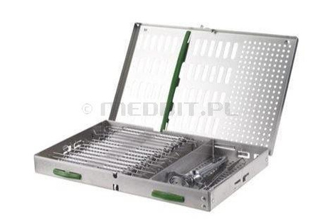 Kaseta na 14 instrumentów Sys-TM-8 x 11A SciCan – stal nierdzewna, do sterylizacji narzędzi medycznych, stomatologicznych
