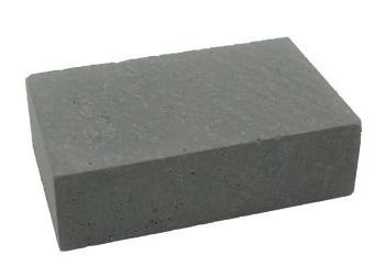 PORAFLEX ultra blok ścierny 400 do usuwania rdzy nalotowej, polerowania i czyszczenia narzędzi metalowych, medycznych, 40x25x12mm