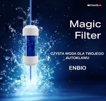 MAGIC FILTER + HEPA do autoklawów ENBIO S i ENBIO Pro – system oczyszczania i recyklingu wody, filtr jonowymienny