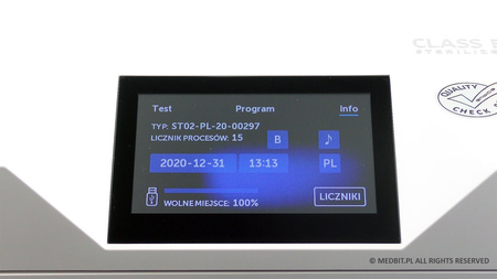 Autoklaw ENBIO PRO (Pro Select)