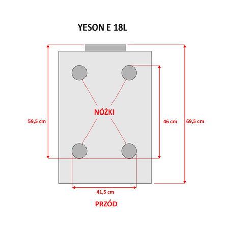 Autoklaw Yeson YES-18L Silver