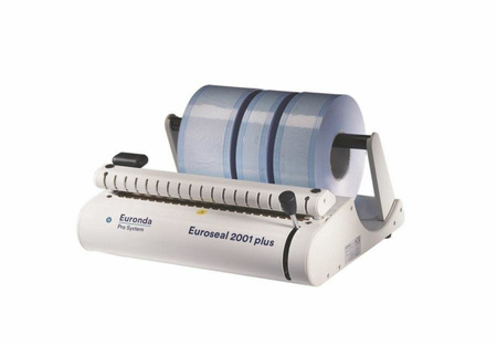Zgrzewarka do rękawów sterylizacyjnych EUROSEAL 2001 Plus EURONDA 12 mm, impulsowa, metalowa obudowa, 230V