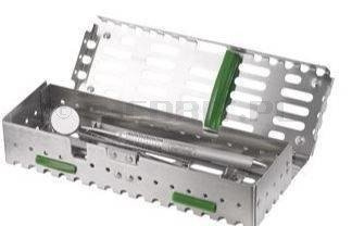 Kaseta do sterylizacji narzędzi Sys-TM-8 x 2.75DS na 10 instrumentów, stal nierdzewna, SCICAN Ltd.
