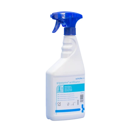 Gigazyme Actifoam+ 750 ml – Enzymatyczny środek do mycia i dezynfekcji narzędzi medycznych, kosmetycznych i podologicznych