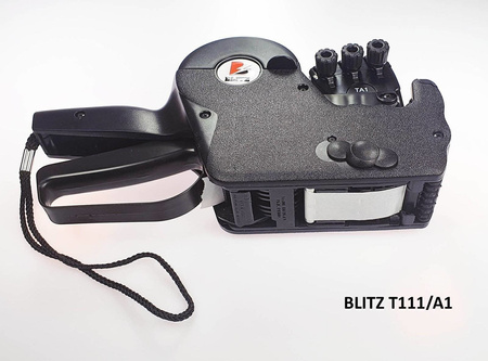 Metkownica alfanumeryczna 3-rzędowa BLITZ T111/A1 do etykietowania sterylizacji 28×29 mm, druk cyfr i liter