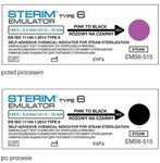 Test paskowy STERIM Emulator Klasa 6 do autoklawów, 250 szt., 121°C/15 min, 134°C/5,3 min, chemiczny wskaźnik sterylizacji