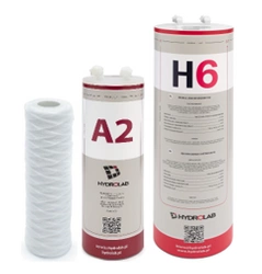 Zestaw filtrów wymiennych do dejonizatora Hydrolab Basic 5 – prefiltr osadowy, moduł A2, filtr jonowymienny