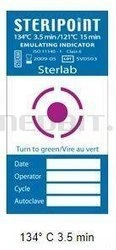 Wskaźniki chemiczne klasy 6 STERIPOINT do sterylizacji parowej 134°C/3,5 min, 121°C/15 min, 250 szt. STERLAB